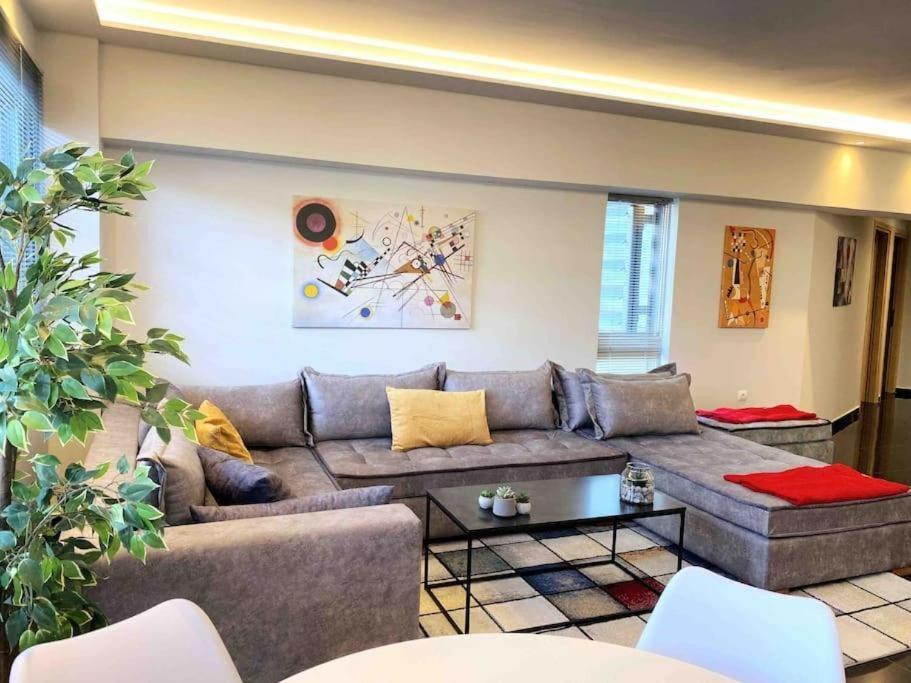 New Amazinglarge Luxury 4Br Suite/1Min Toacropolis Atena Exterior foto